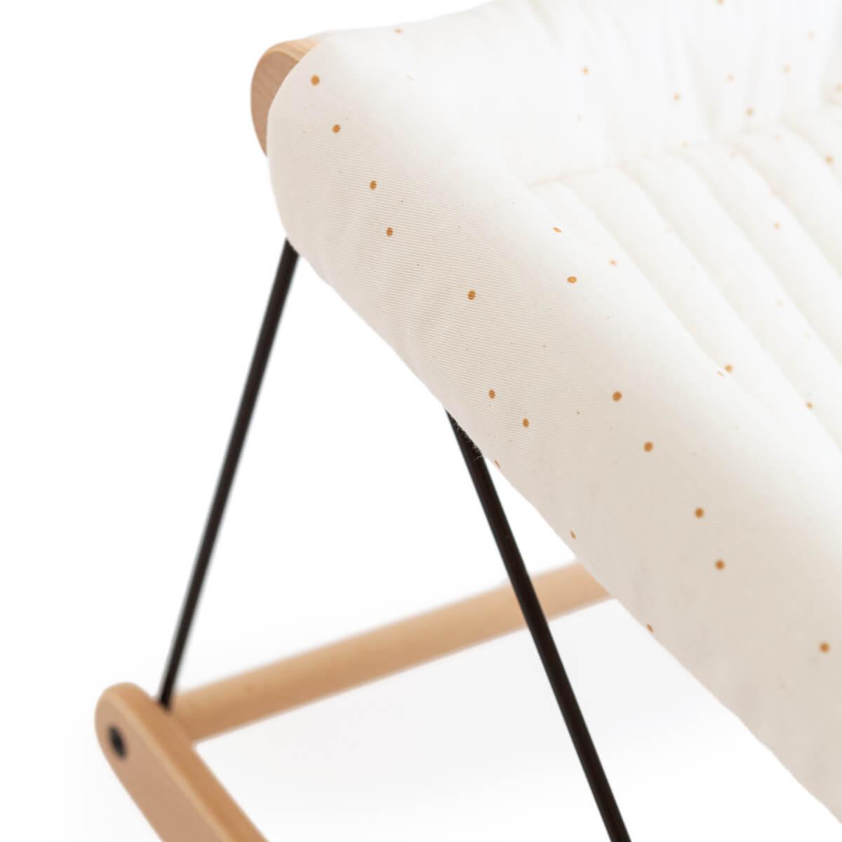 Funda hamaca bebé GROWING GREEN Nobodinoz honey sweet dots natural