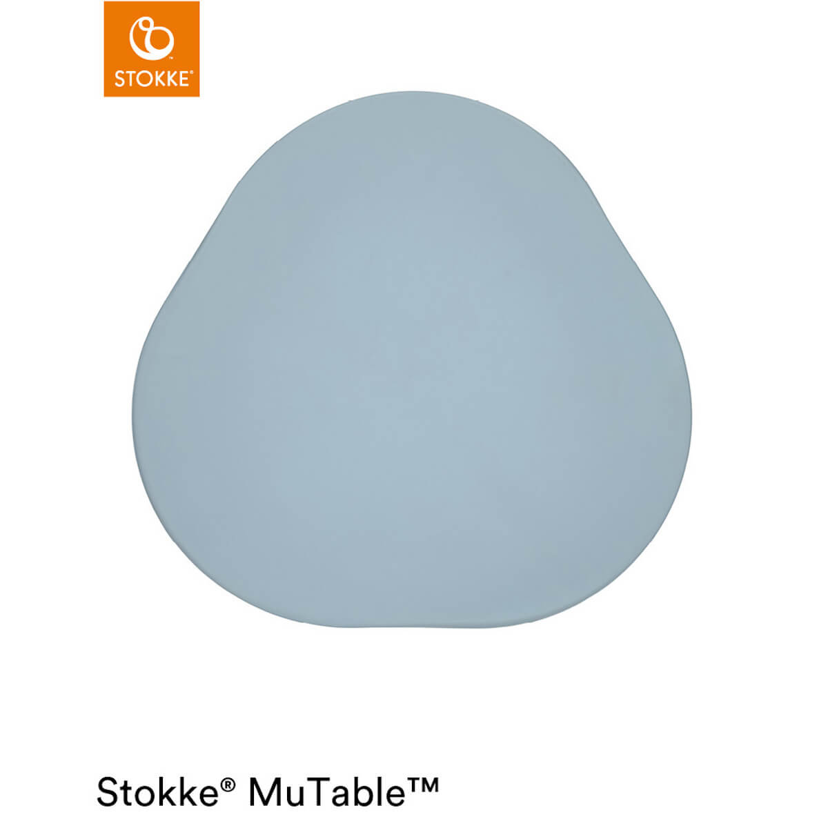 Funda mesa silicona MUTABLE V2 Stokke slate blue