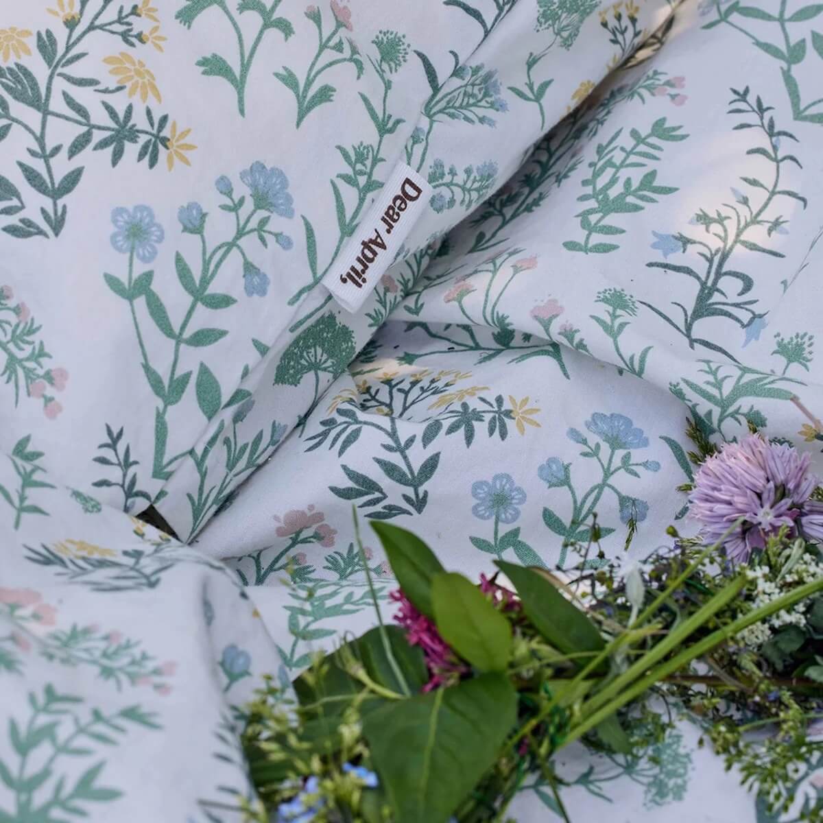 Funda nórdica 100x140cm Dear April Summer Flowers
