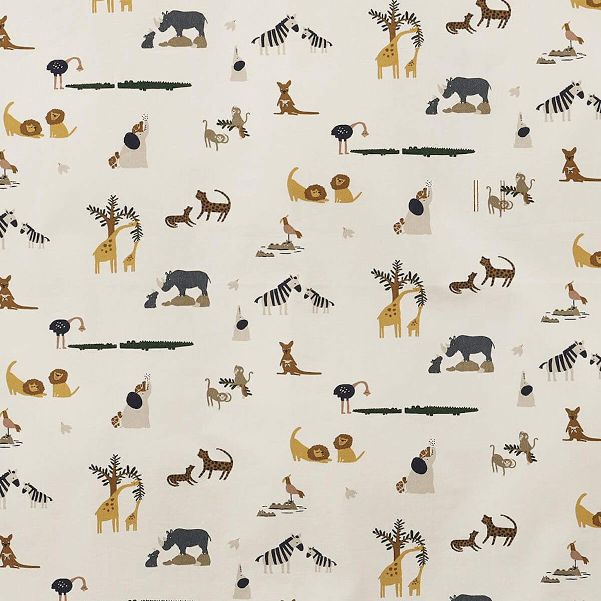 Funda nórdica 100x140cm INGEBORG Liewood All together sandy