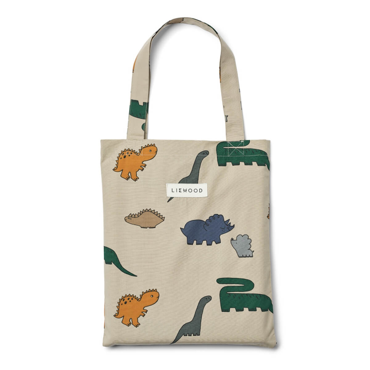 Funda nórdica 100x140cm INGEBORG Liewood Dinosaurs mist