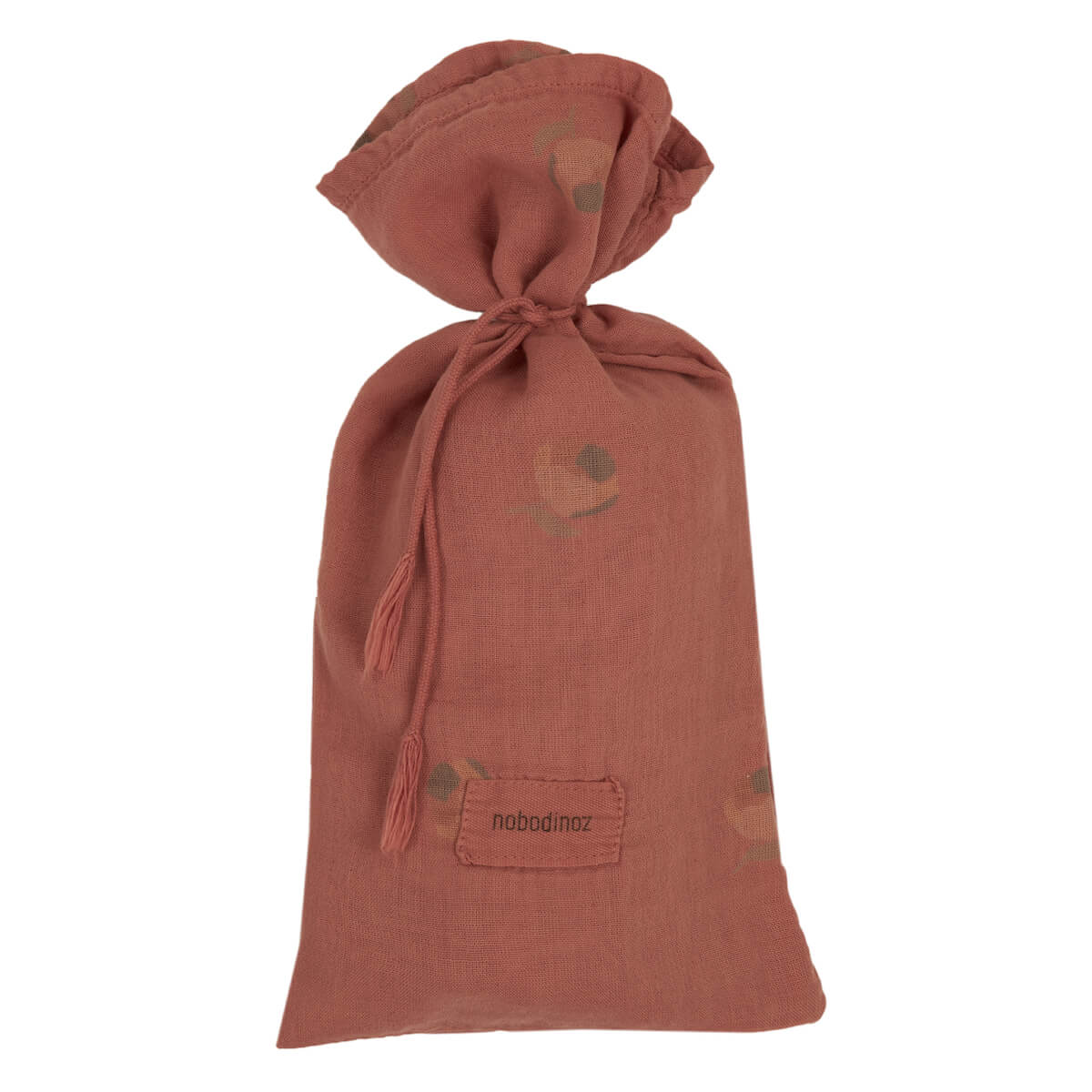 Funda nórdica 100x140cm WABI-SABI Nobodinoz Blossom rosewood