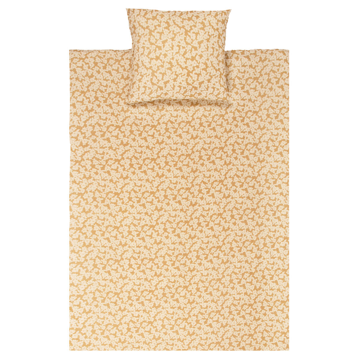 Funda nórdica 100x140cm WABI-SABI Nobodinoz golden brown sakura