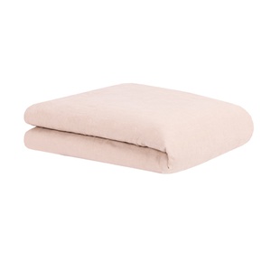 Funda nórdica 100x140cm WASHED FRENCH LINEN Nobodinoz mauve pink