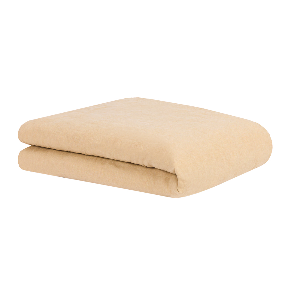 Funda nórdica 100x140cm WASHED FRENCH LINEN Nobodinoz sand