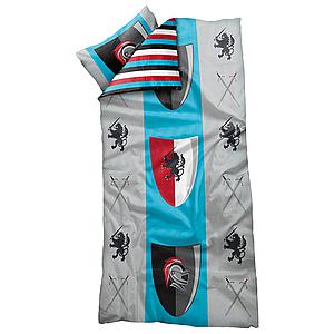 Funda nórdica 140x200 funda cojín 60x63 CABALLEROS Flexa multi gris