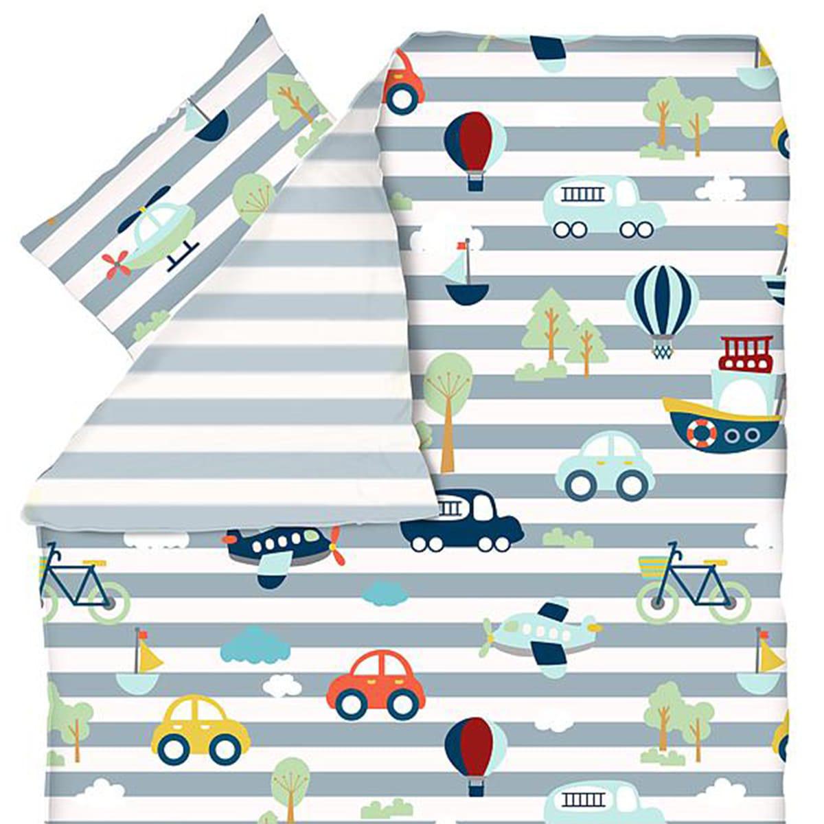 Funda nórdica 140x200 funda cojín 60x63 TRANSPORTE Flexa