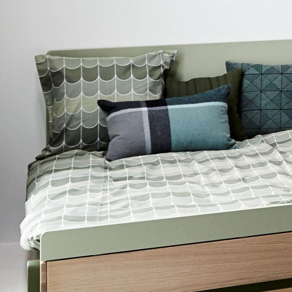 Funda nórdica 140x200cm-almohada 50x70cm POPSICLE Flexa kiwi