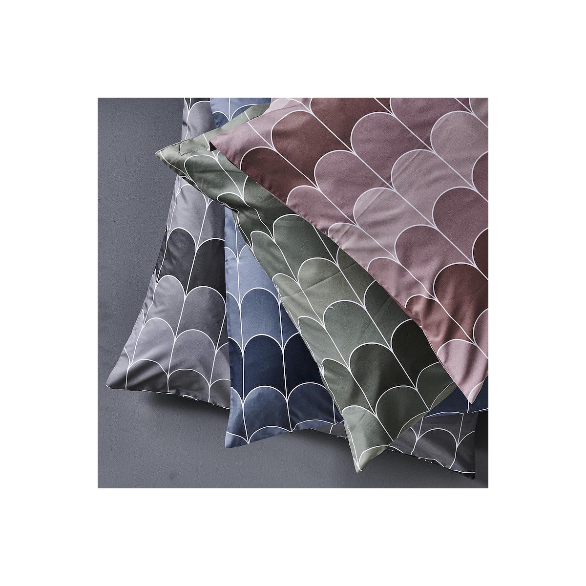 Funda nórdica 140x200cm-almohada 50x70cm POPSICLE Flexa liquorice