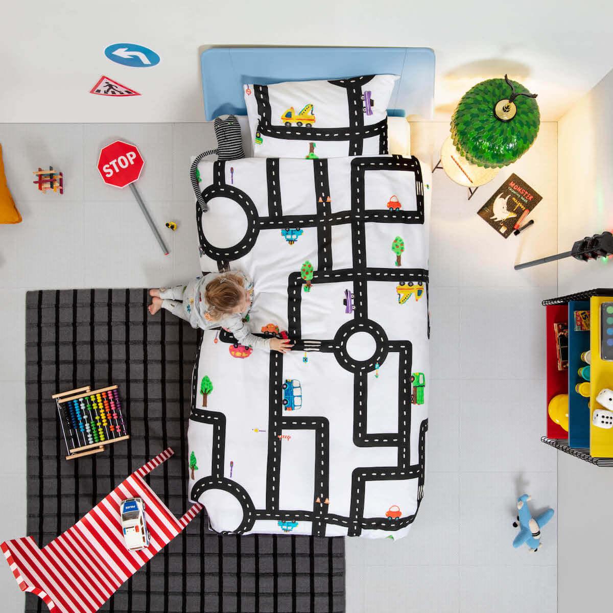 Funda nórdica 140x200cm CLAY TRAFFIC Snurk