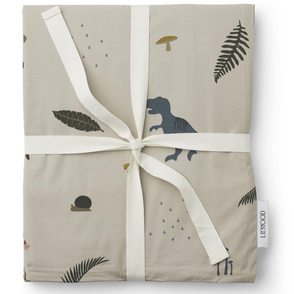 Funda nórdica 70x100cm CARMEN Liewood Dino dark sandy mix