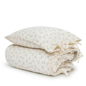Funda nórdica 70x140cm Babyshower olive bloom