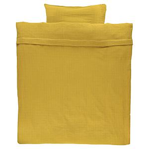 Funda nórdica cuna BLISS MUSTARD Les Rêves d'Anaïs