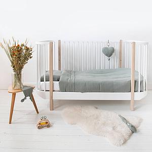 Funda nórdica cuna BLISS OLIVE Les Rêves d'Anaïs
