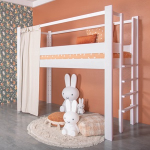 Funda nórdica RABBITS beige 140x200cm y funda de almohada 50x70cm