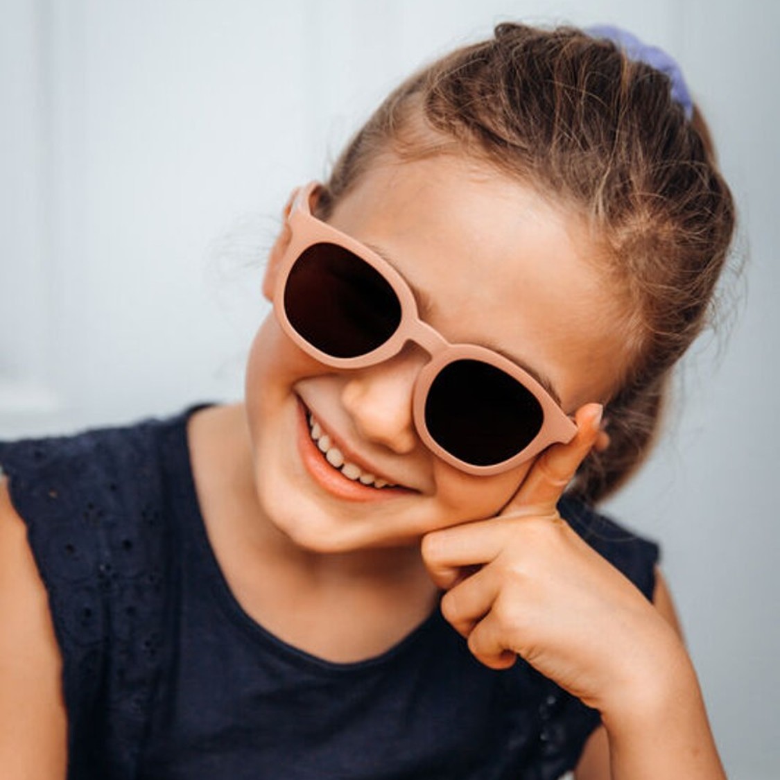 Gafas de sol 4-6 años SQUARE Beaba sunny blush