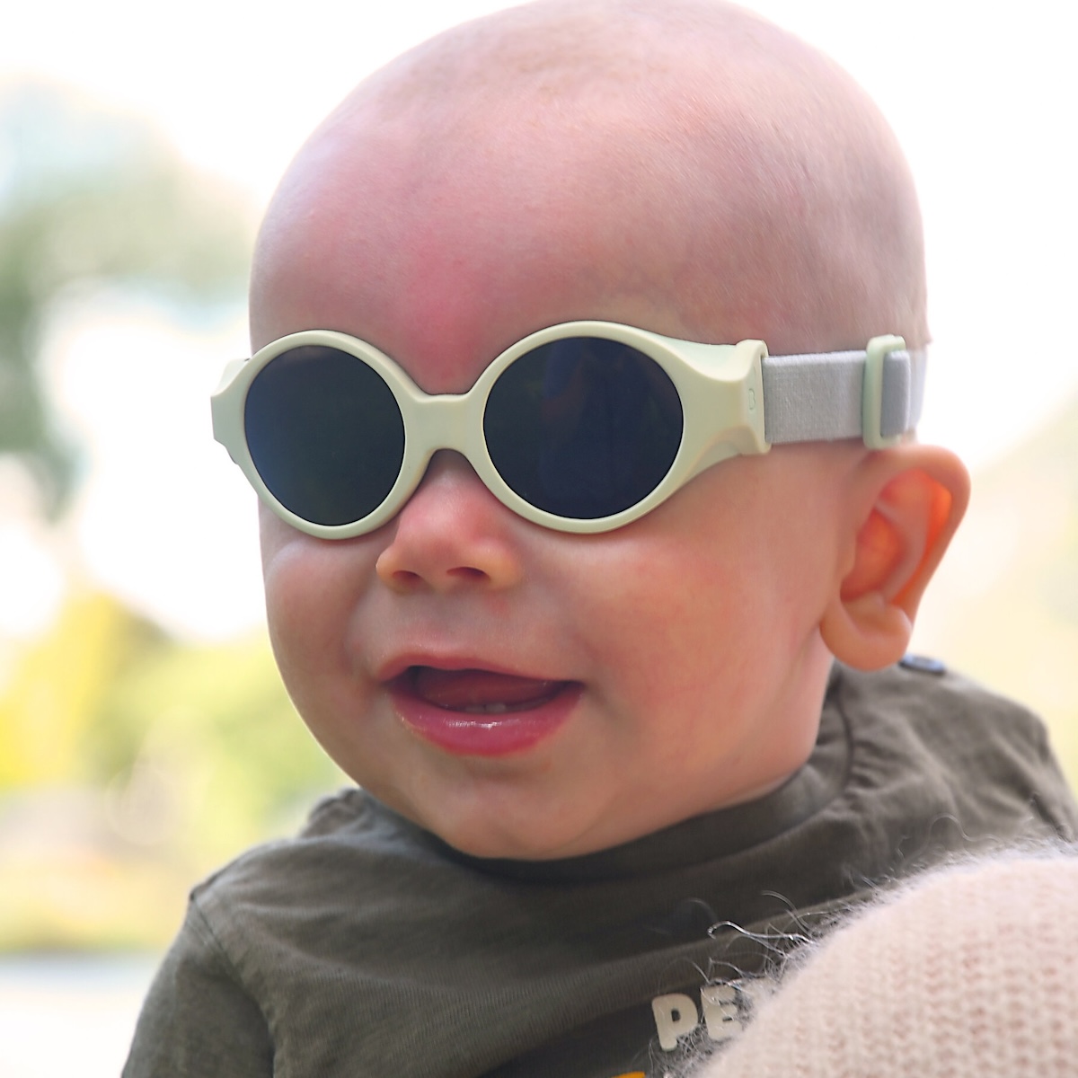 Gafas de sol-correa 0-9m GLEE mint with milk