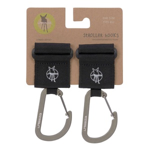 Ganchos carrito 2uds CASUAL Laessig negro