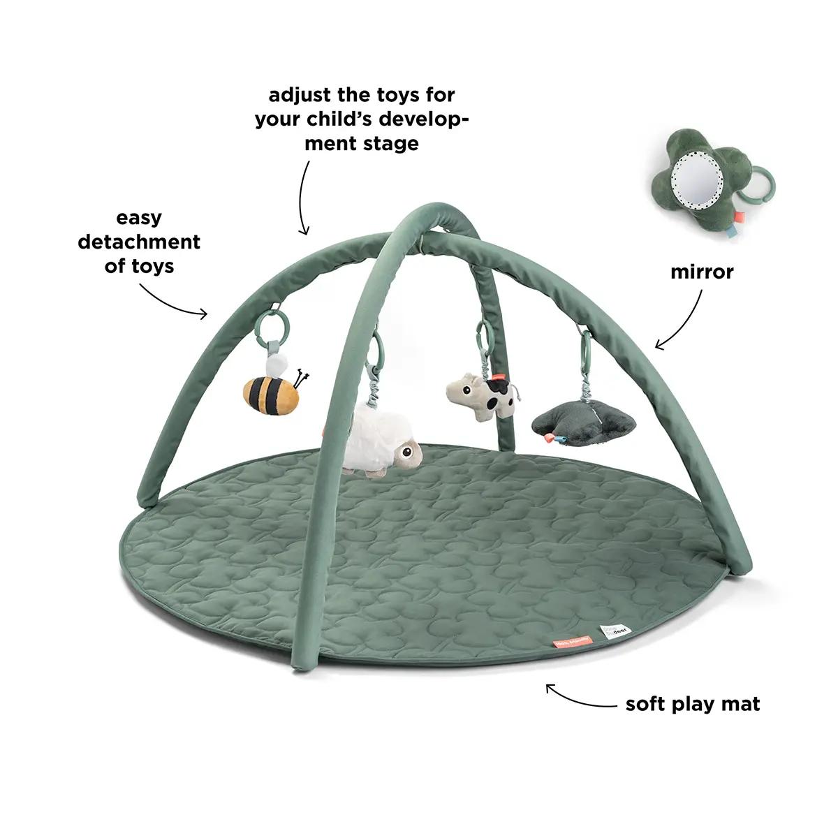 Gimnasio bebé TINY FARM Done by Deer green