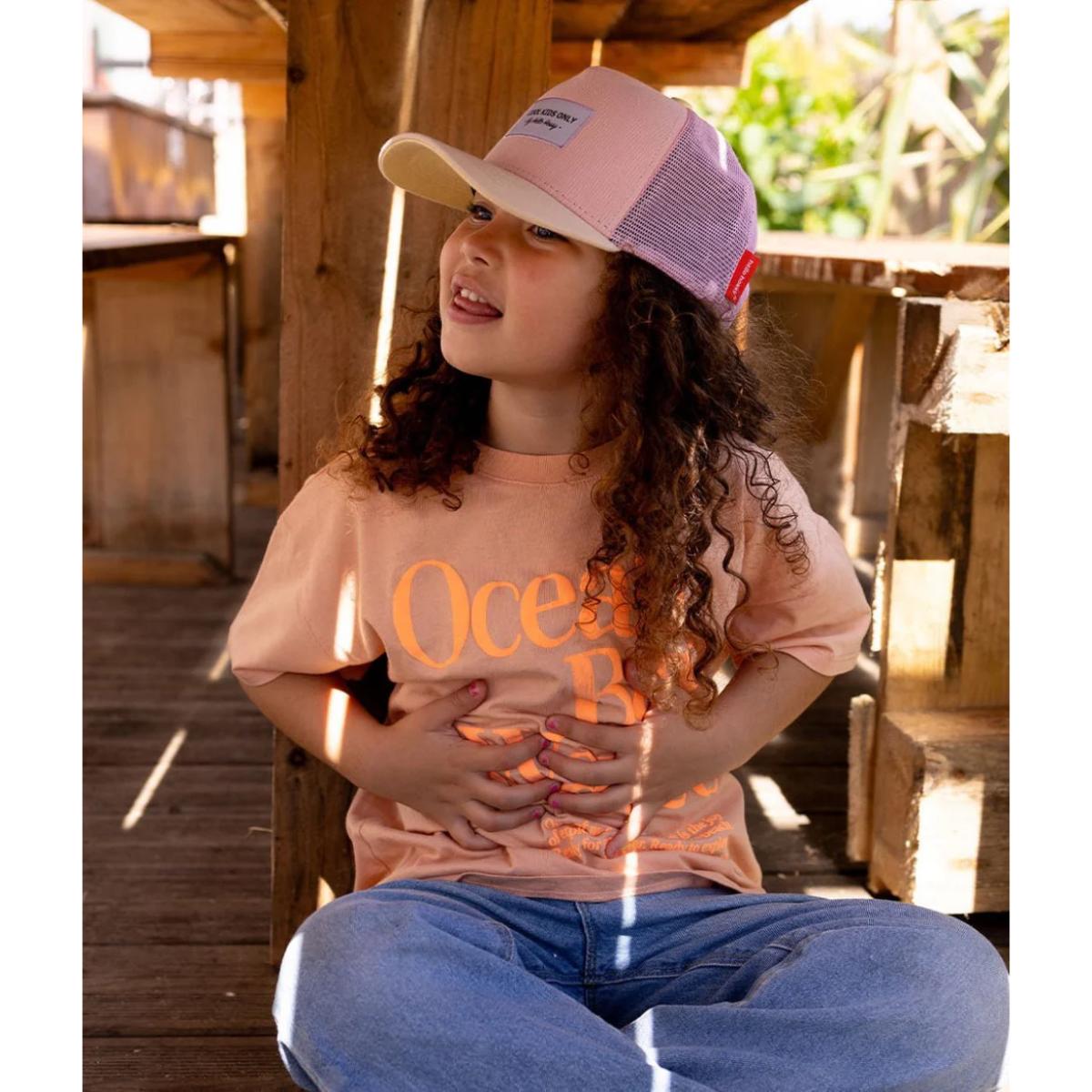 Gorra +6 años MINI POWDER PINK Hello Hossy