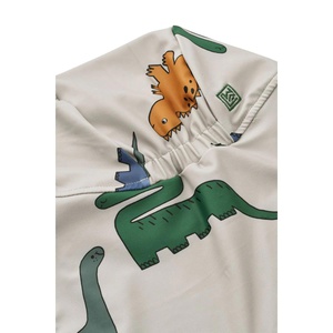 Gorra solapa cuello 3-6m CECILIA Liewood Dinosaurs mist