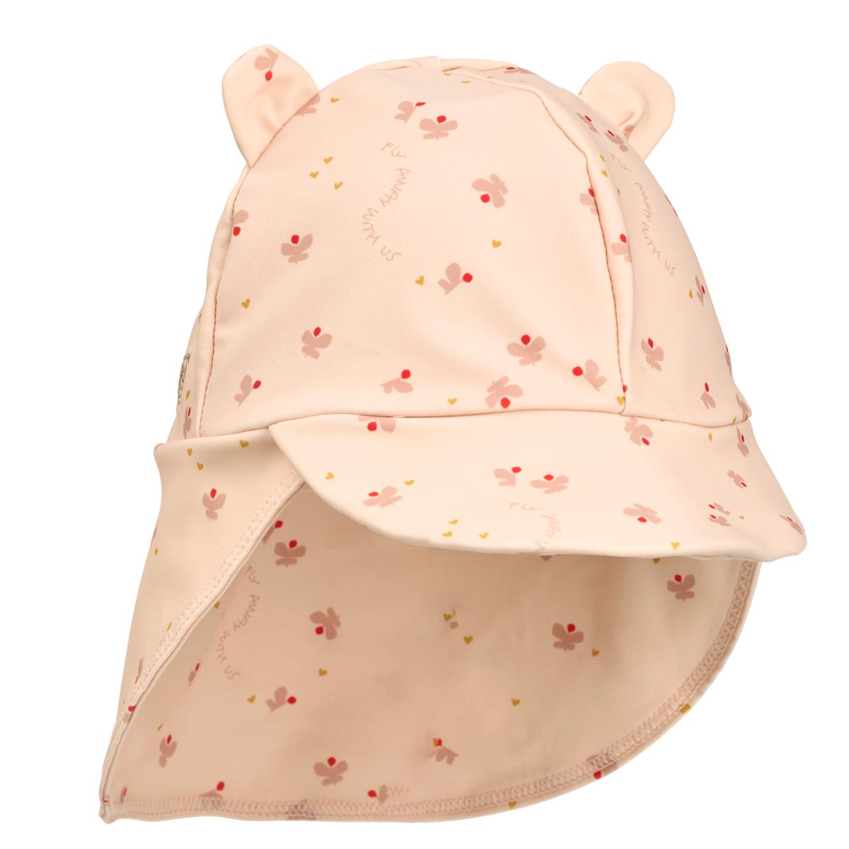 Gorra solapa-cuello 3-6m SENIA Liewood Mini butterfly apple blossom