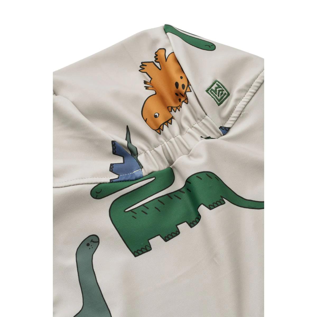 Gorra solapa cuello 6-9m CECILIA Liewood Dinosaurs mist