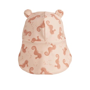 Gorra solapa-cuello SENIA 3-6m Liewood Seahorse apple blossom