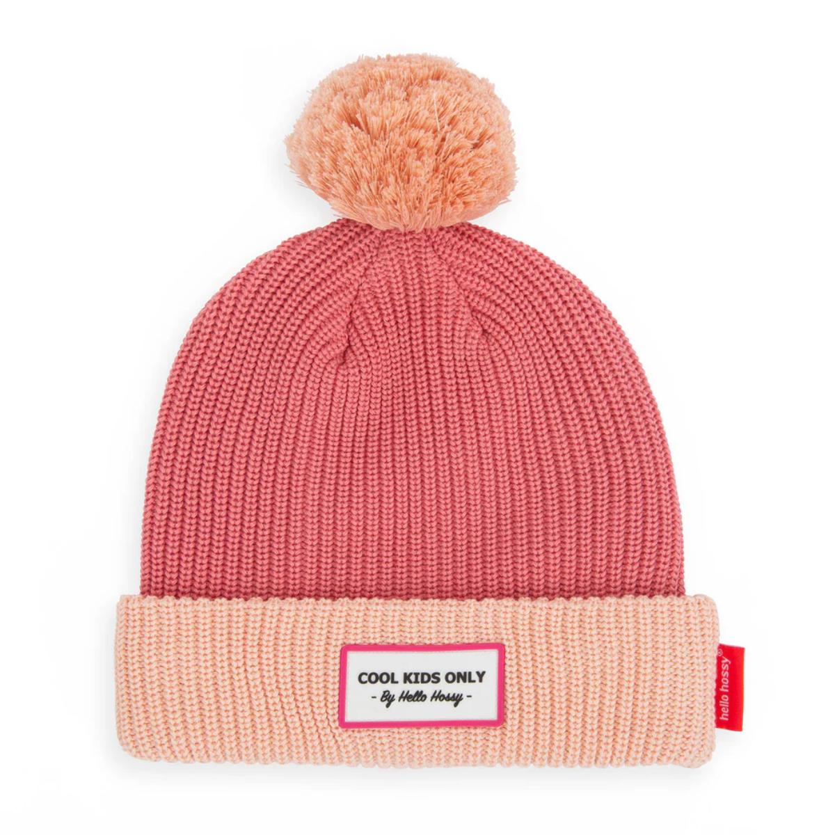 Gorro 9-18m BLOCK Hello Hossy blush