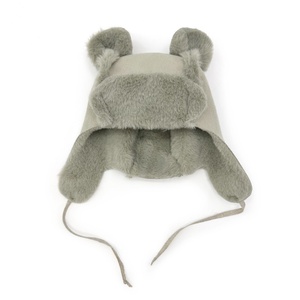 Gorro talla 1-3 TEDDY ESKIMO Babyshower suede dune