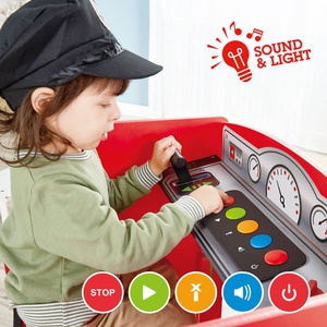 Gran circuito tren-mesa LOCOMOTIVE Hape