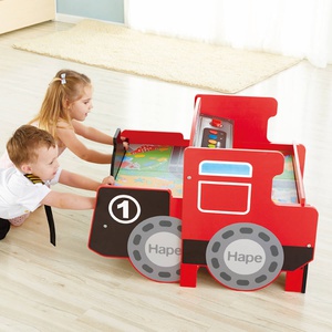 Gran circuito tren-mesa LOCOMOTIVE Hape