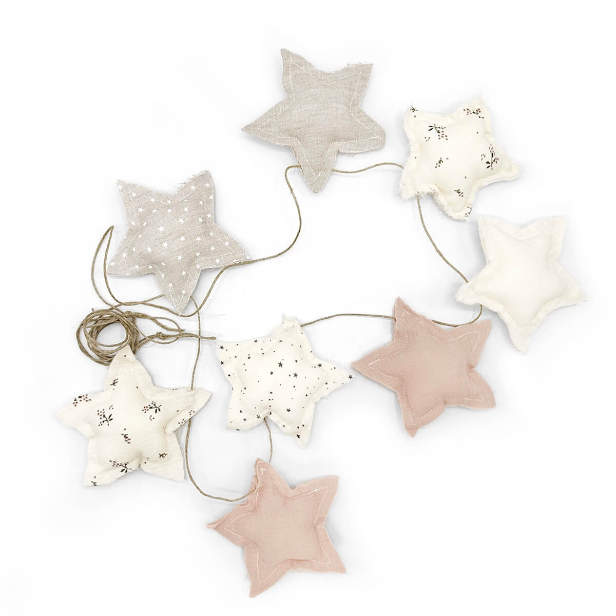 Guirnalda STAR  Babyshower roseberry mix