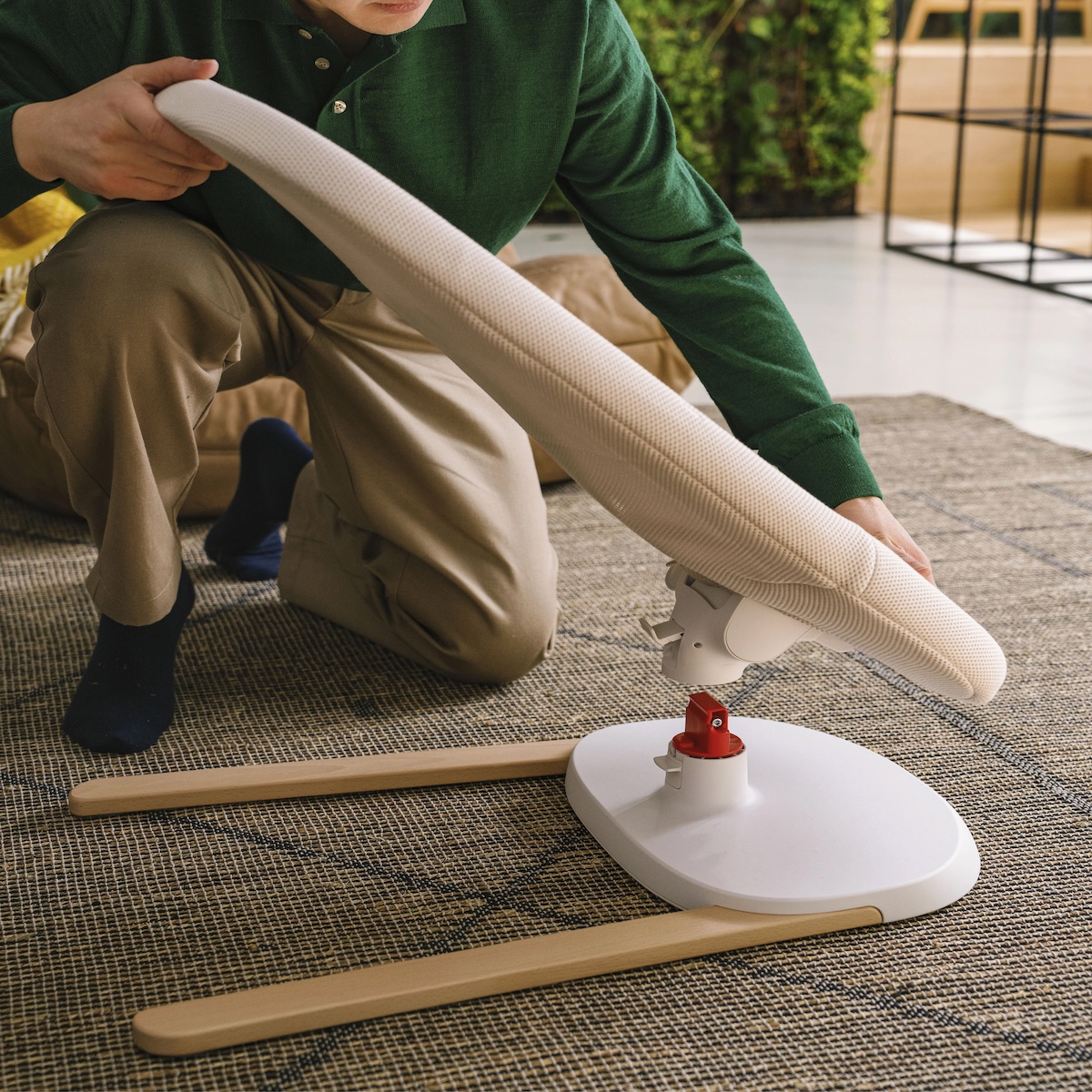 Hamaca balancín YOGA Stokke light sand