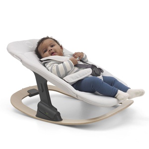 Hamaca GIRAFFE Bugaboo madera neutra-blanco polar