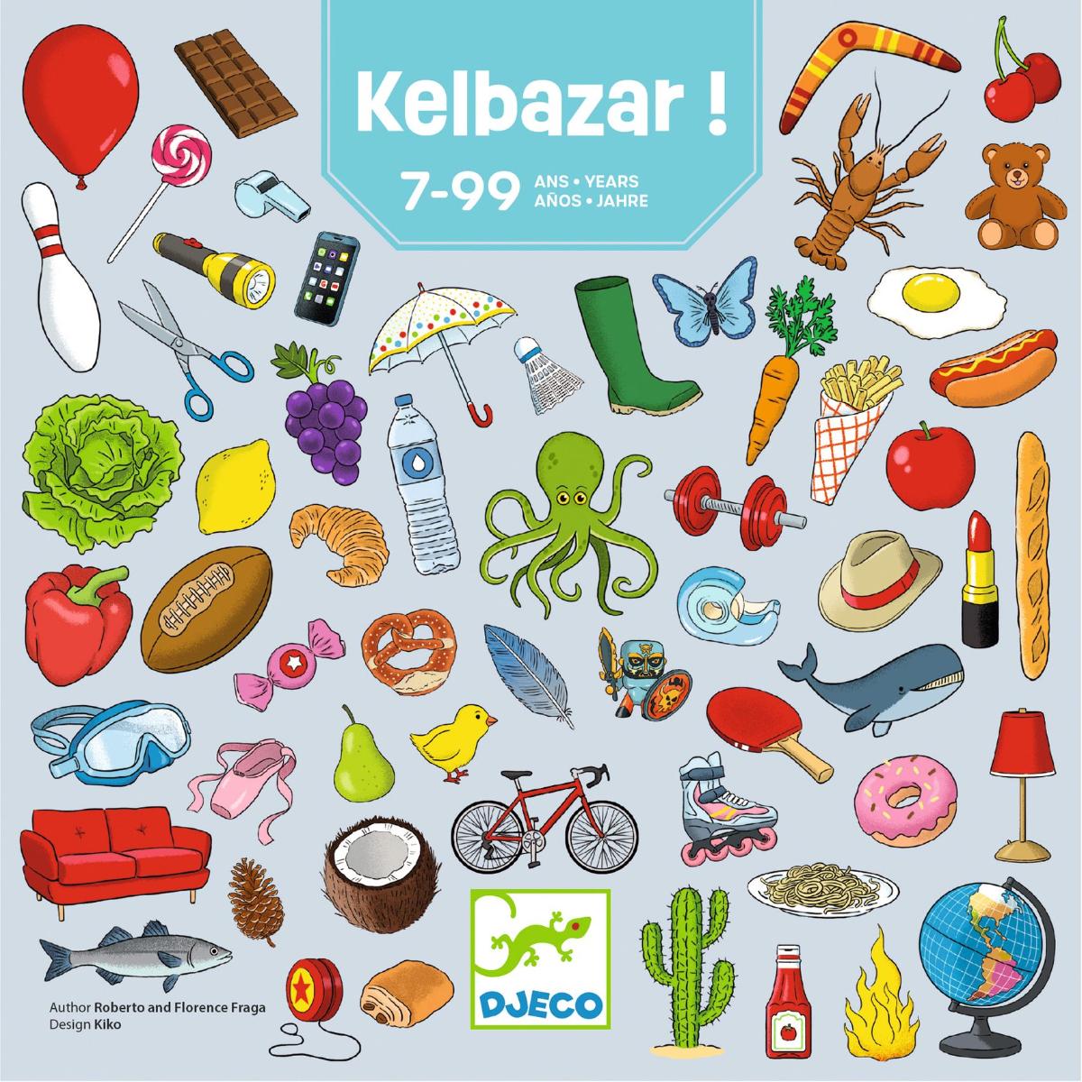 Juego adivinar KELBAZAR! Djeco