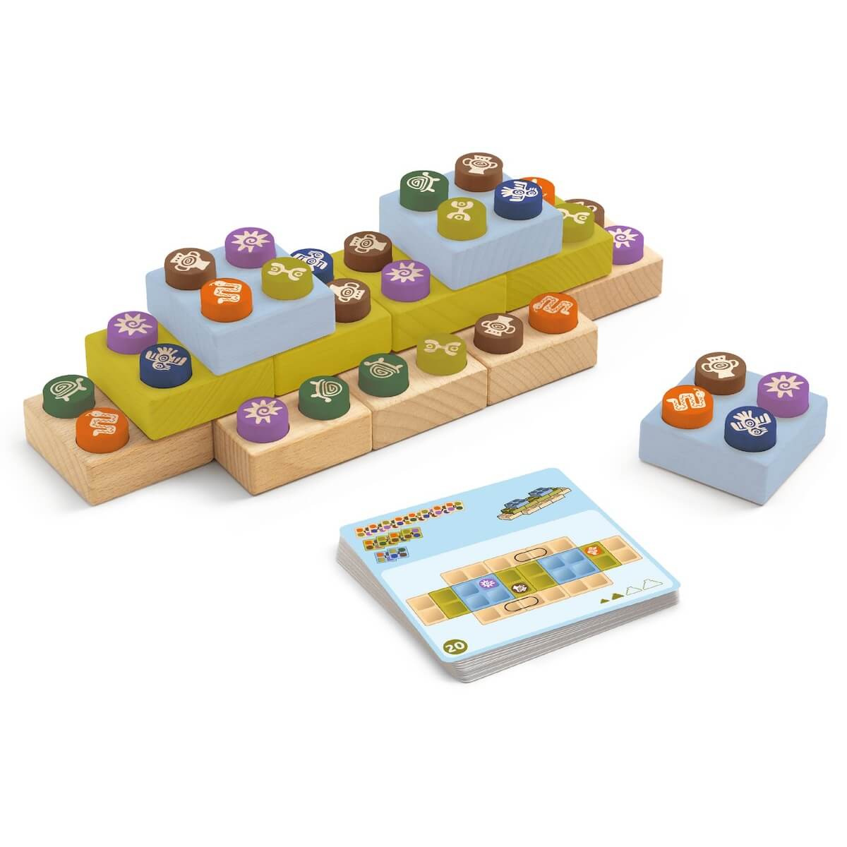 Juego Bloc Inca SOLOGIC Djeco