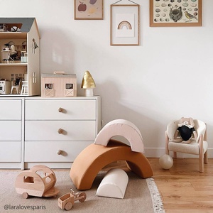 Juego cojines arcoíris MILO Charlie Crane bois de rose