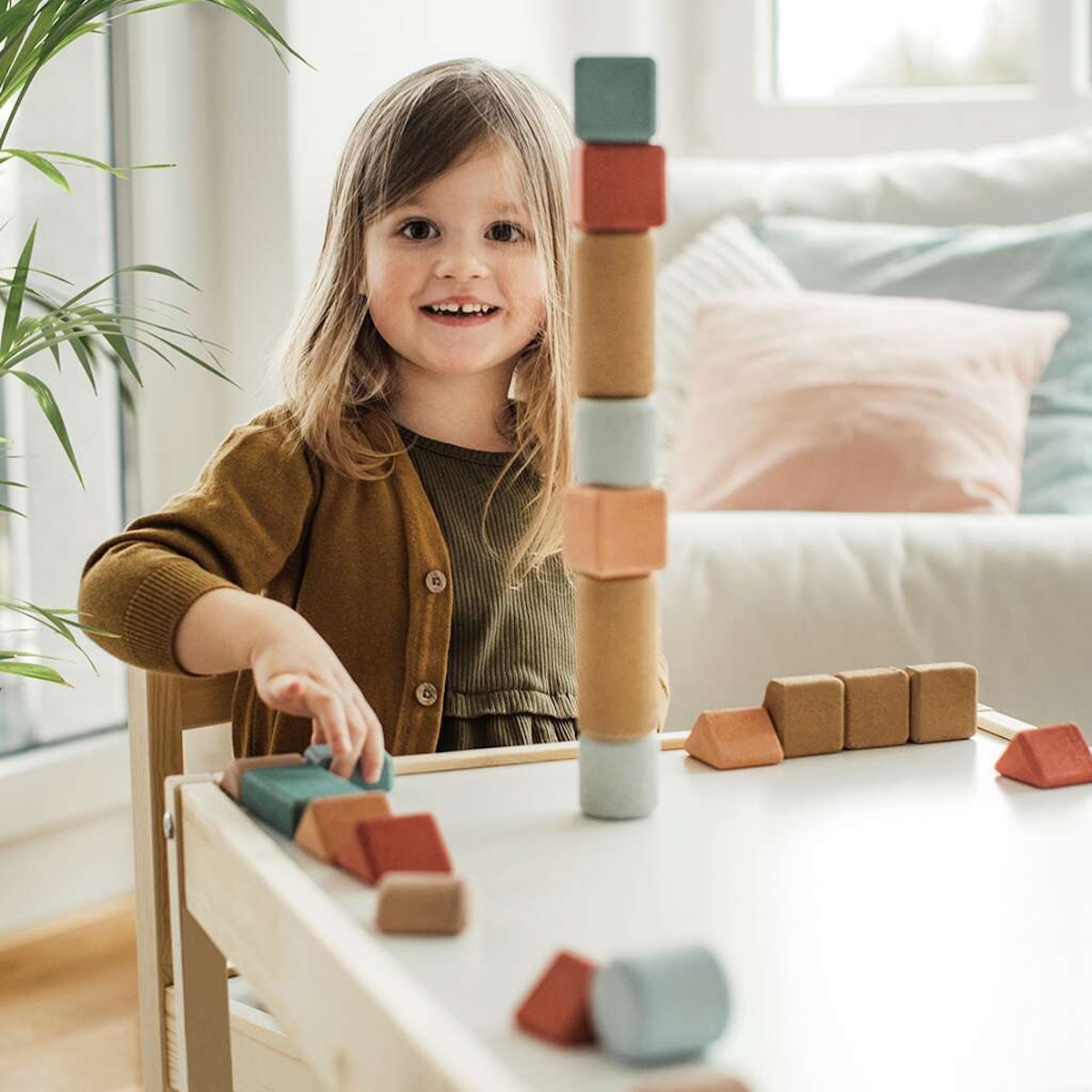 Juego construcción 20 piezas PEQUEÑOS ARQUITECTOS Korko