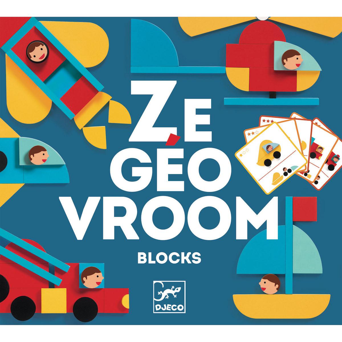 Juego construcción ZE GEOVROOM Djeco