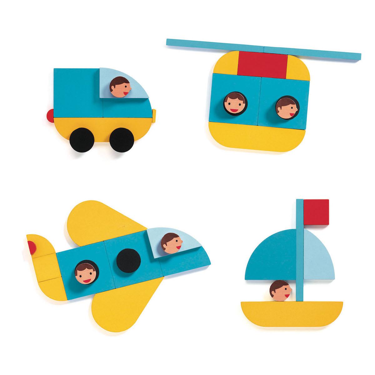 Juego construcción ZE GEOVROOM Djeco