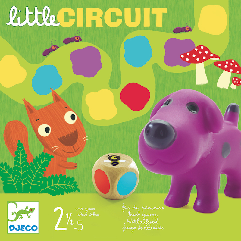Juego de mesa LITTLE CIRCUIT Djeco