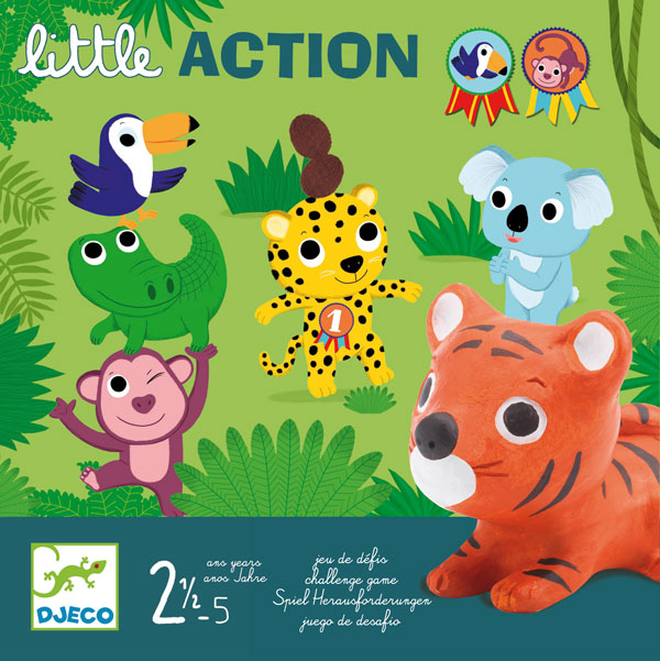 Juego desafíos LITTLE ACTION Djeco