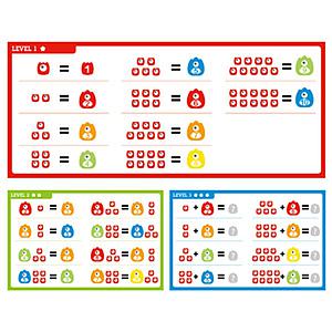 Juego educativo escala matemática MONSTRES Hape
