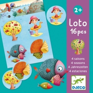 Juego Loto 4 ESTACIONES Djeco