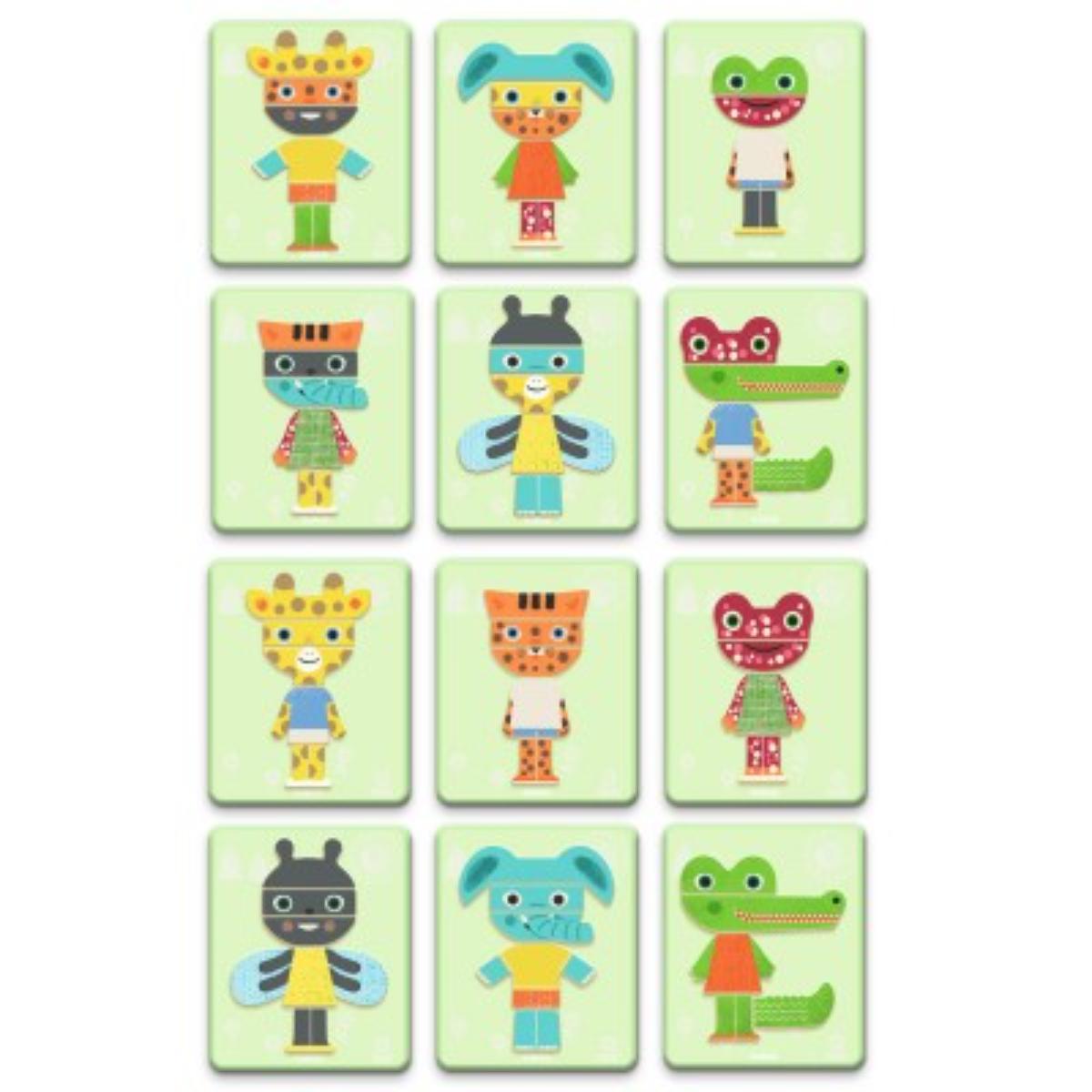 Juego magnético Mix Animals INZEBOX Djeco