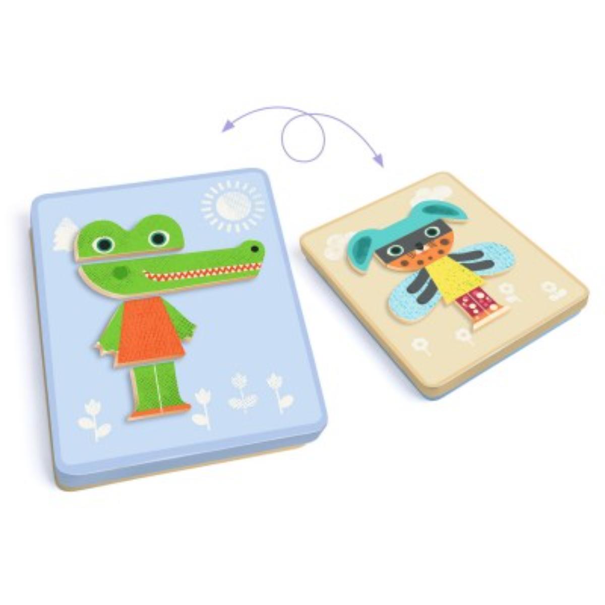 Juego magnético Mix Animals INZEBOX Djeco