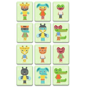 Juego magnético Mix Animals INZEBOX Djeco