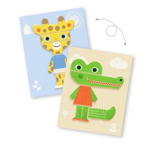 Juego magnético Mix Animals INZEBOX Djeco