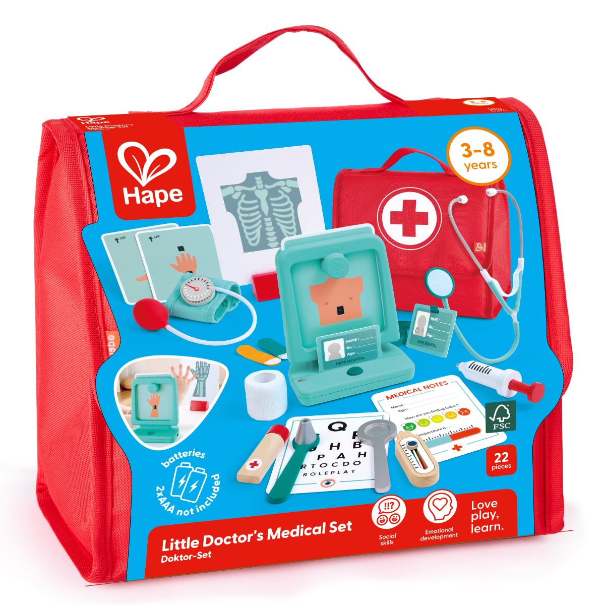 Juego médico PEQUEÑO DOCTOR Hape
